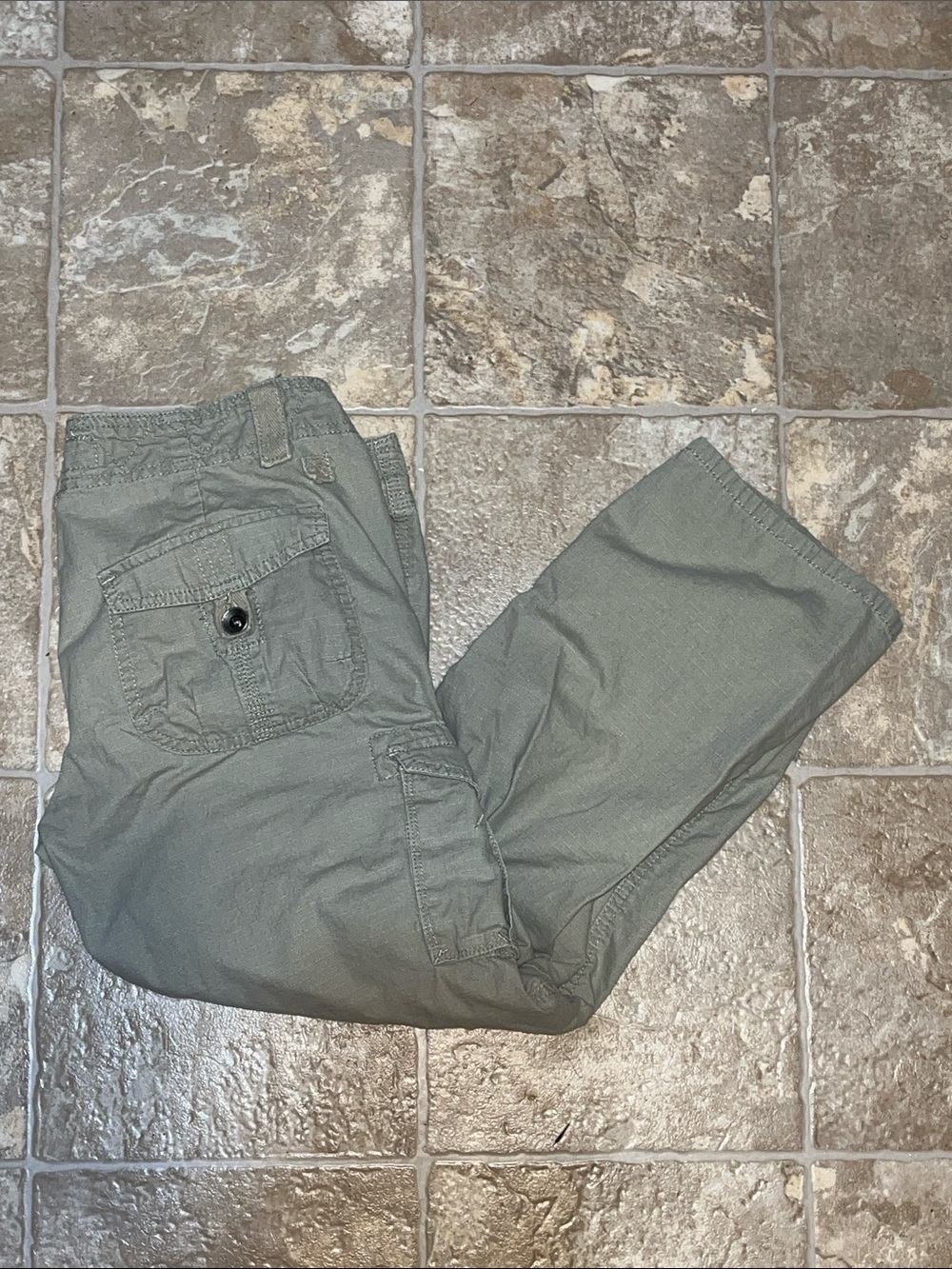 BKE Women’s  khaki Pants with Flap Pocket